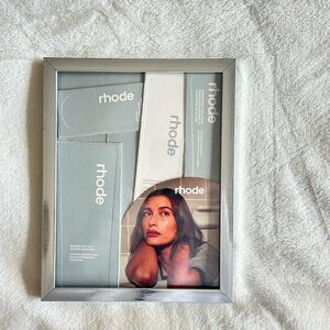 RHODE Skincare Collection in Soft Gray
